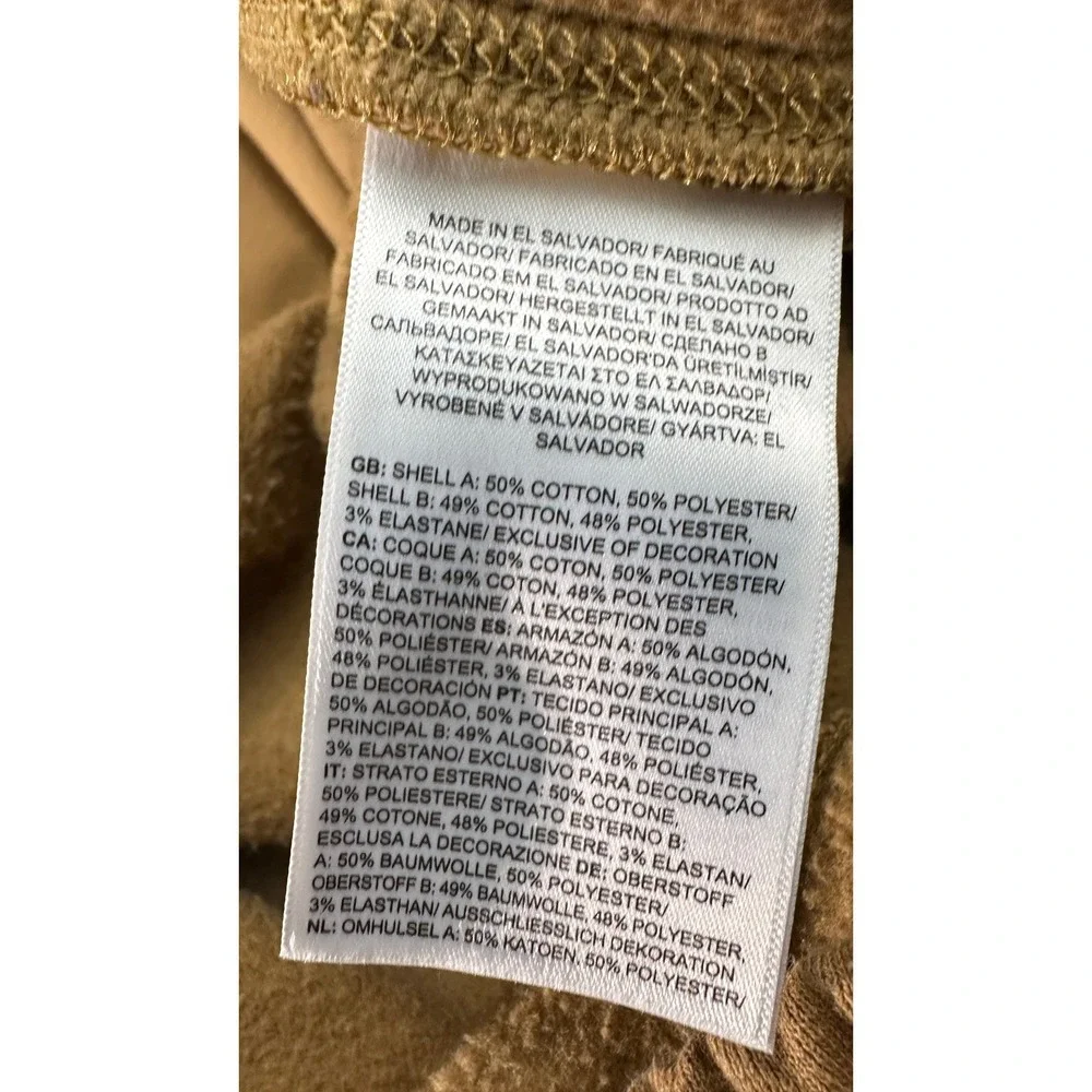 The North Face Mens Heritage Patch Joggers Kelp Tan‎ Brown Sweatpants Large L